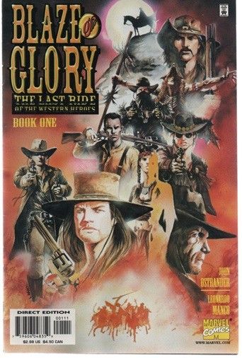 Blaze of Glory - The Last Ride of the Western Heros N:o 1-4/2000 -sarjakuvalehti