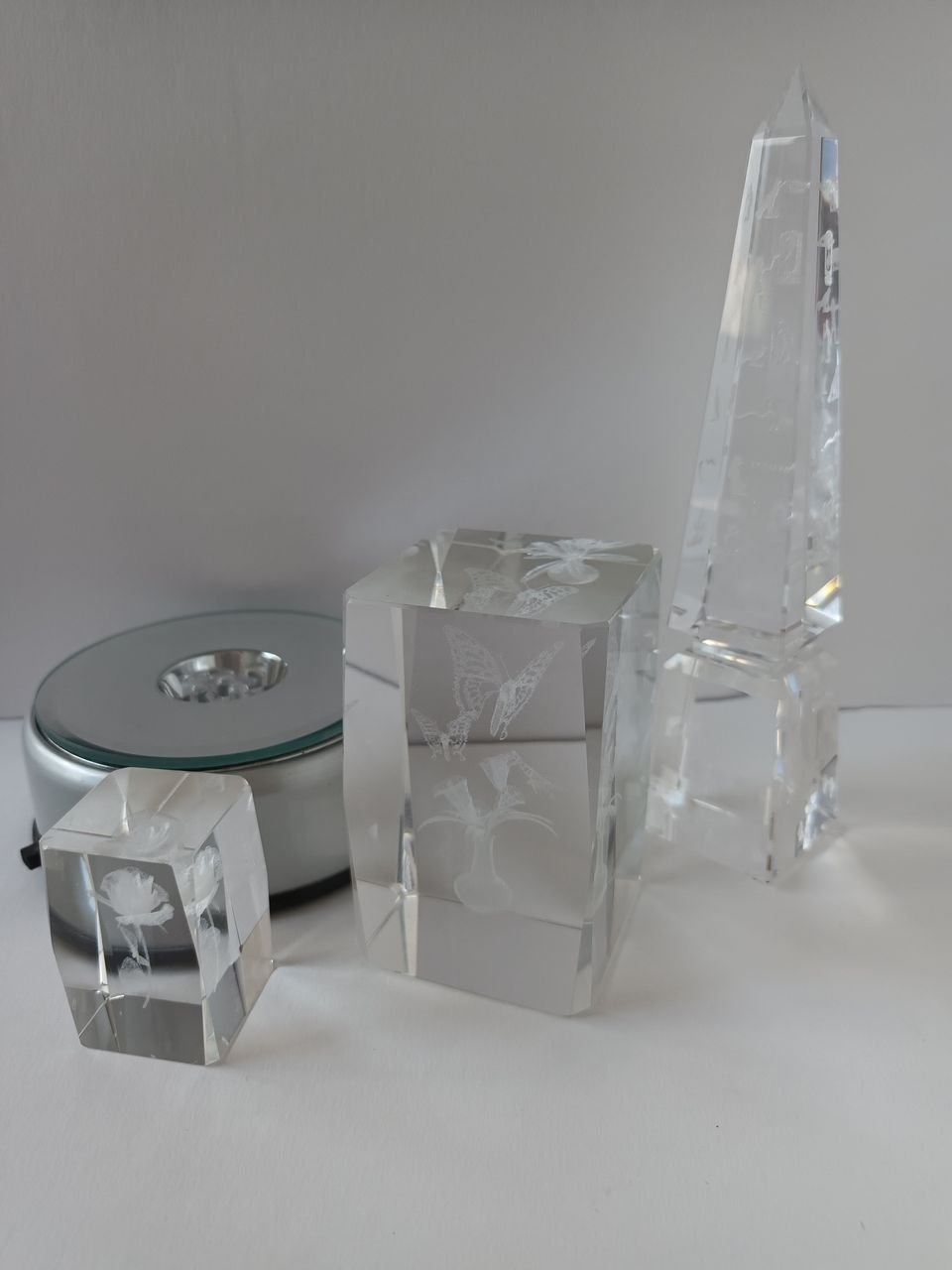 Kristalli 3D koriste-esine