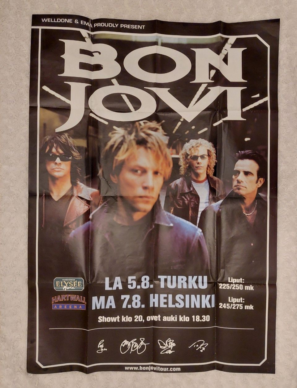 Bon Jovi / Bomfunk MC's juliste
