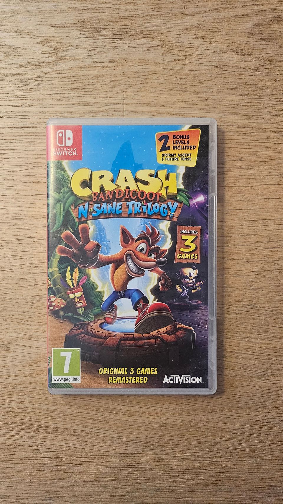Crash Bandicoot N. Sane Trilogy. Nintendo Switch