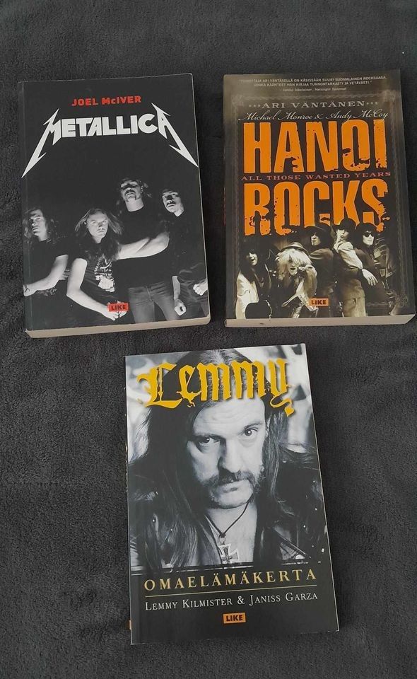 Kolme rock-elämäkertaa, uudenveroisia