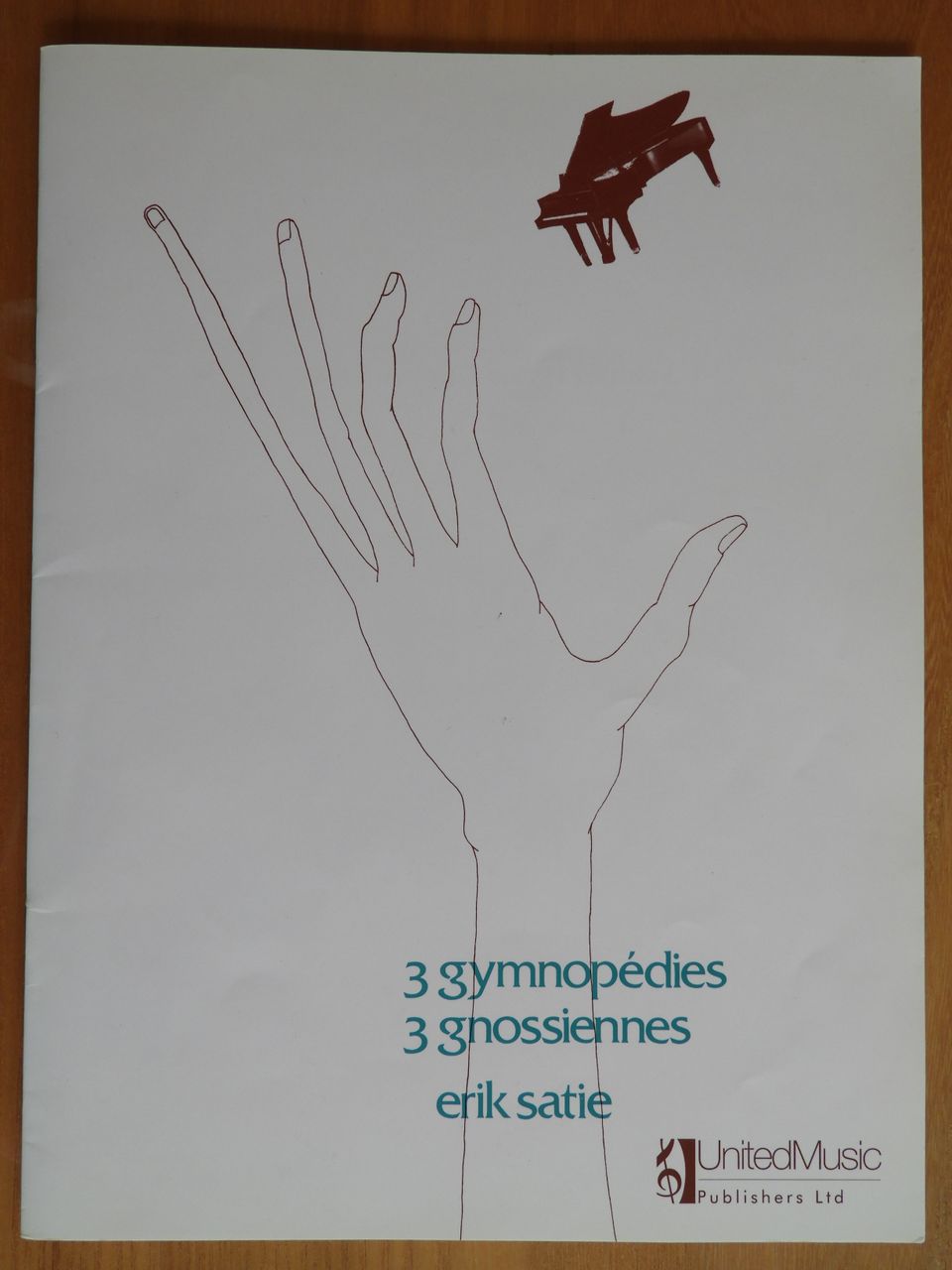 Erik Satie - 3 gymnopédies / 3 gnossiennes - Nuottikirja
