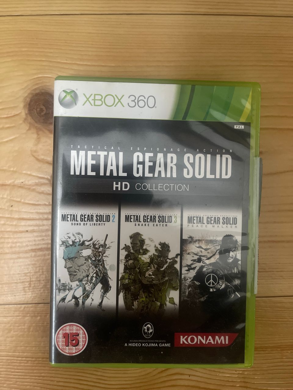 Metal Gear Solid HD collection Xbox360