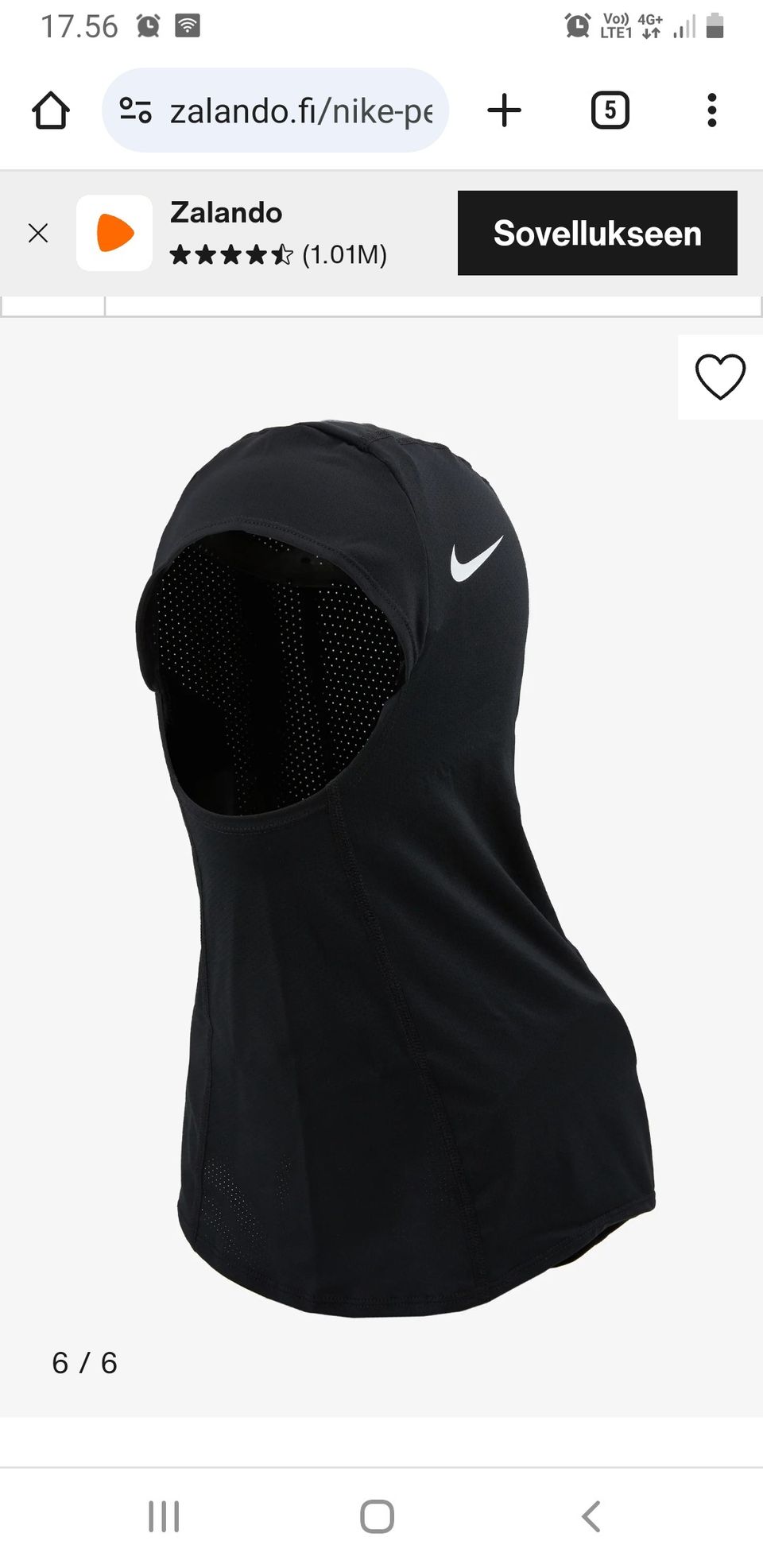 Nike urheiluhijab