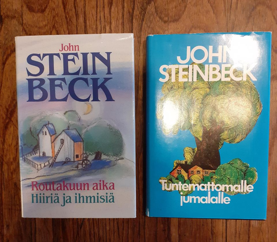 John Steinbeck kaksi kirjaa