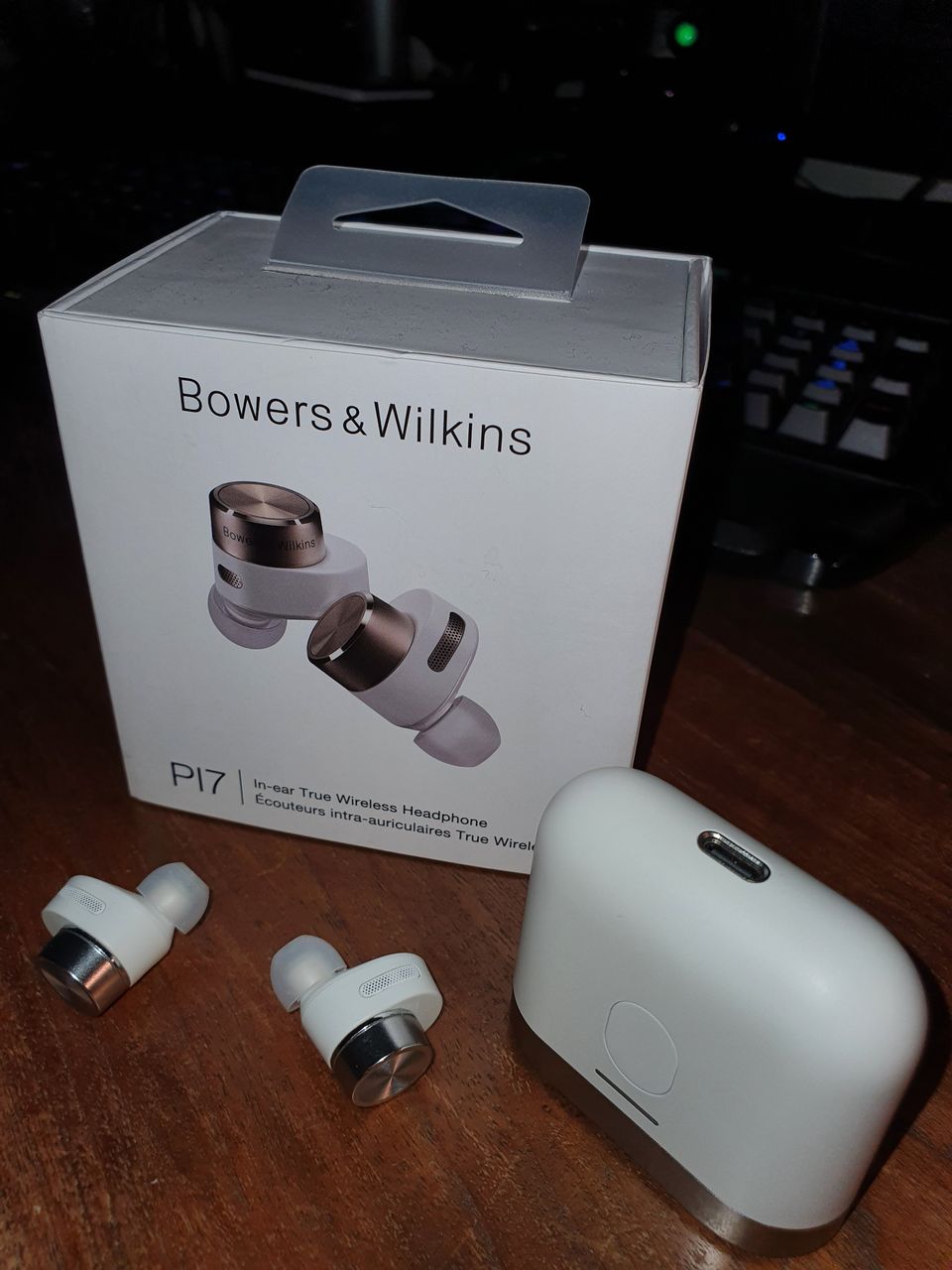 Bowers & Wilkins Pi7 S1 True In-Ear Wireless Headphones