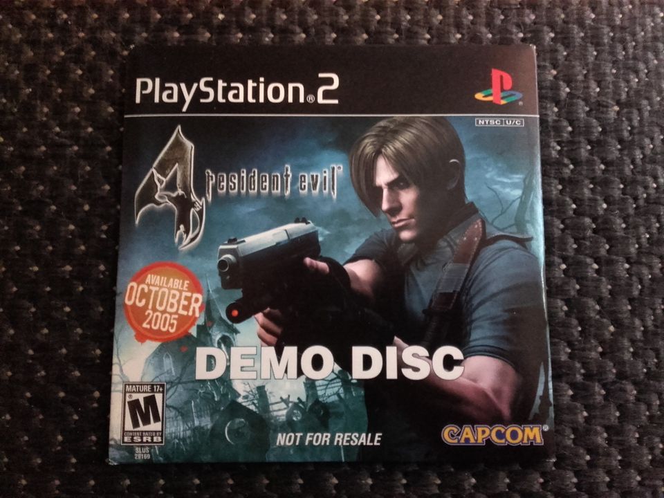 Resident Evil 4 (PS2) -Not for resale- Demo disc