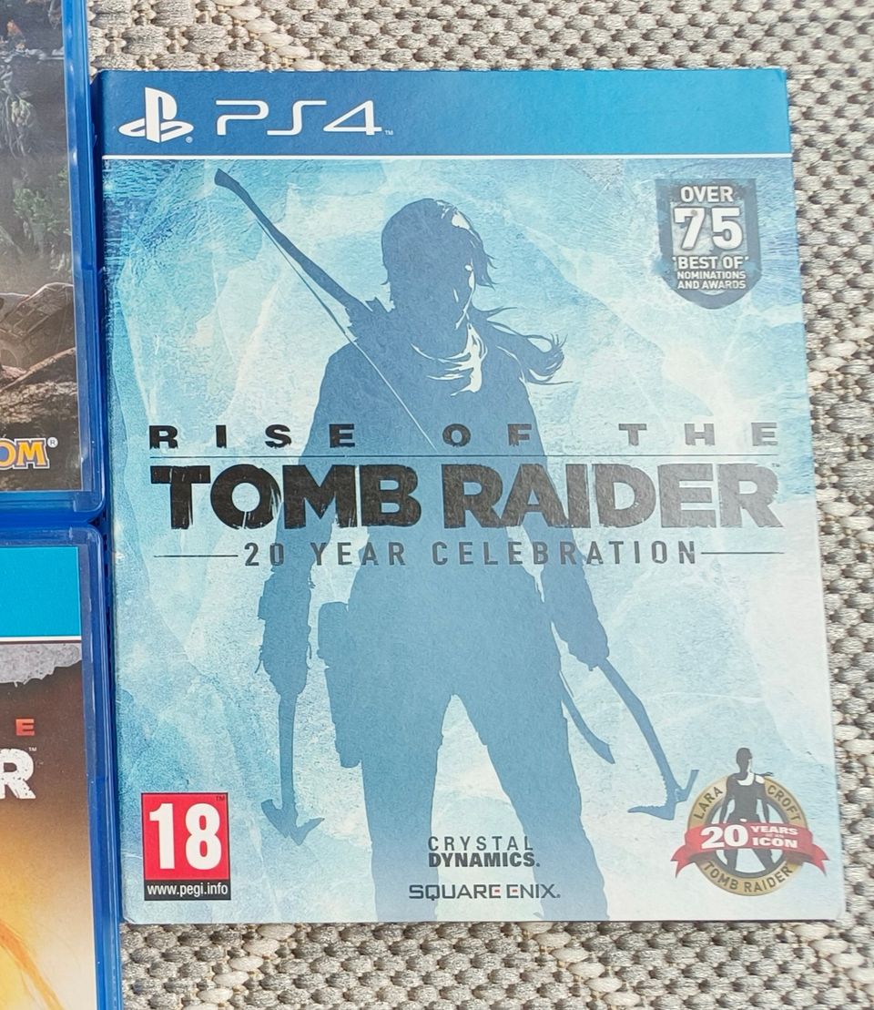 Rise Of The Tomb Raider peli PS4