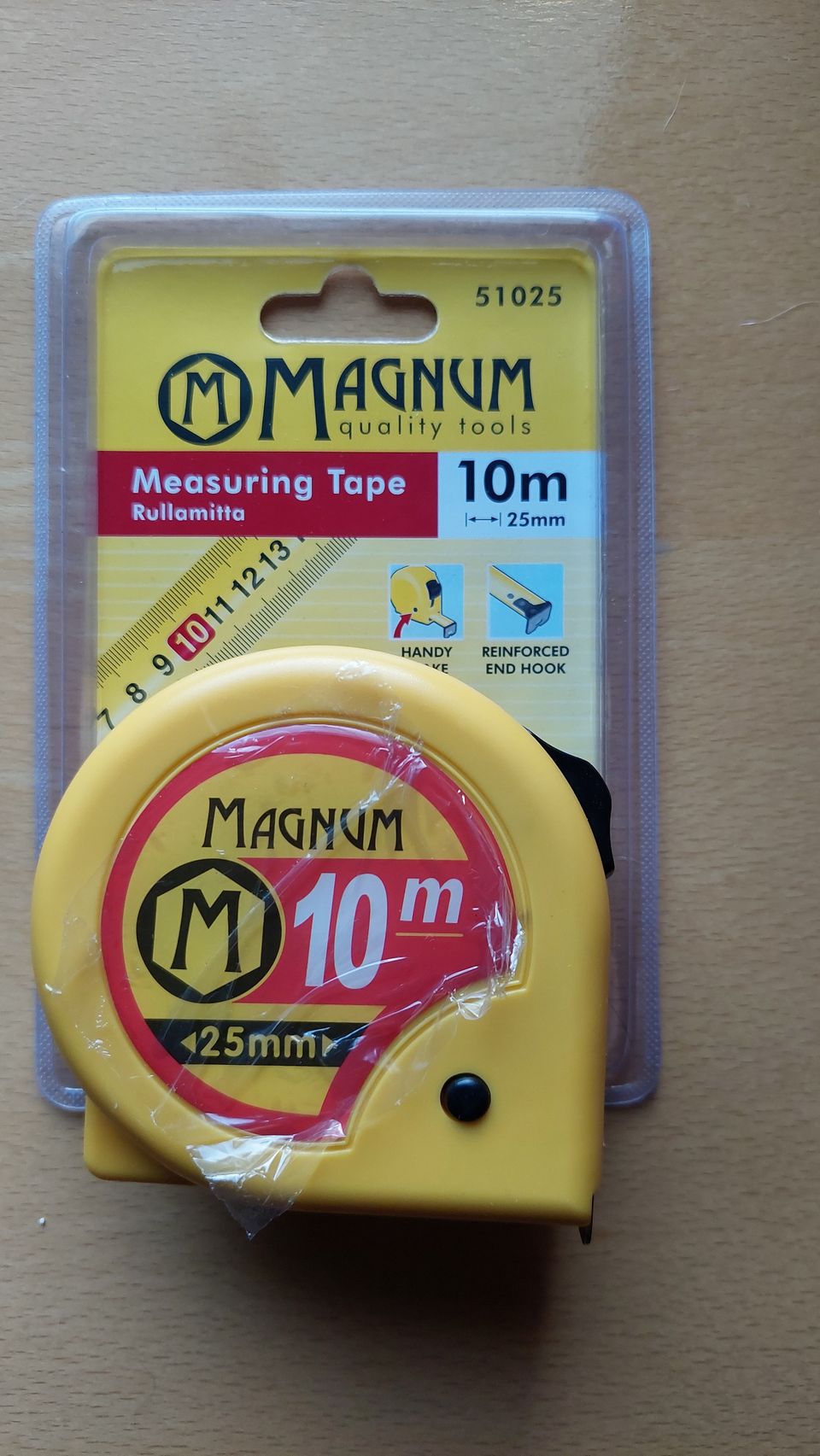 Magnum rullamitta 10 m ( uusi )