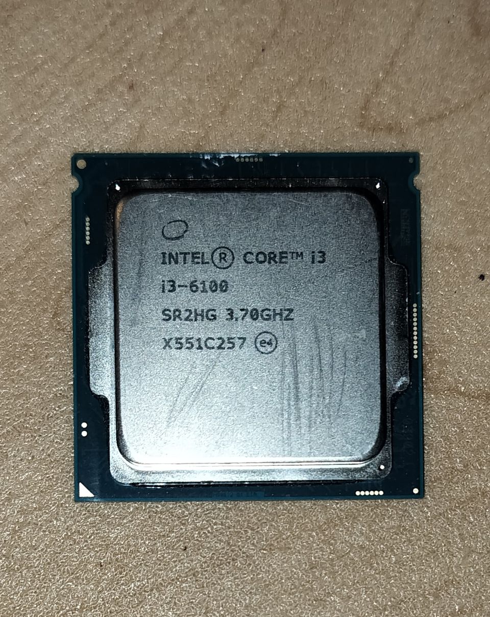 Intel i3-6100 Prosessori