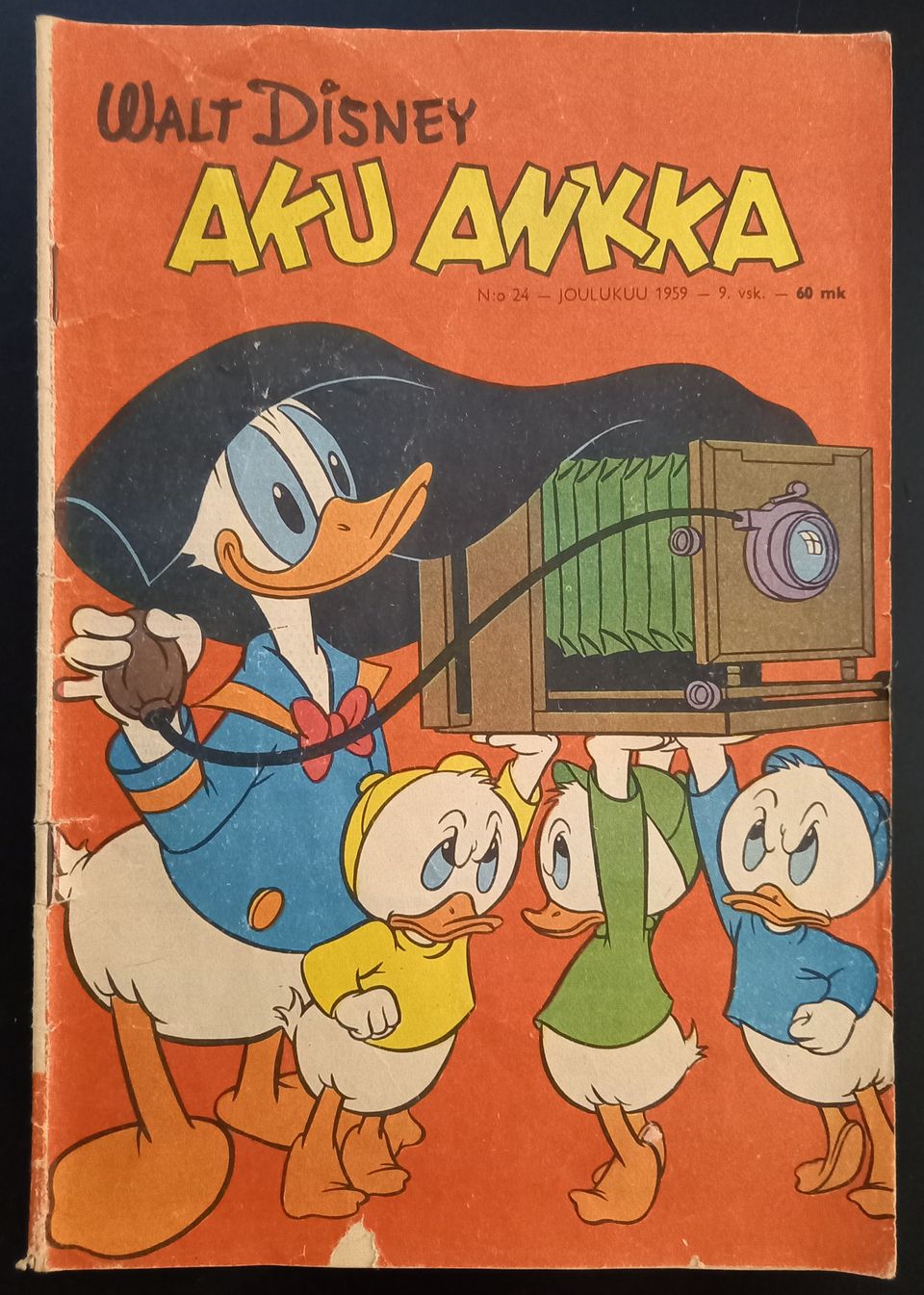 Vanha Aku Ankka 24/1959