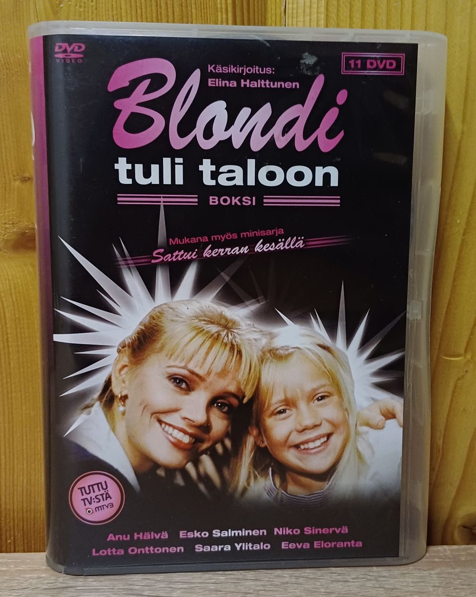 Blondi tuli taloon TV sarja boksi (koko sarja) + minisarja.