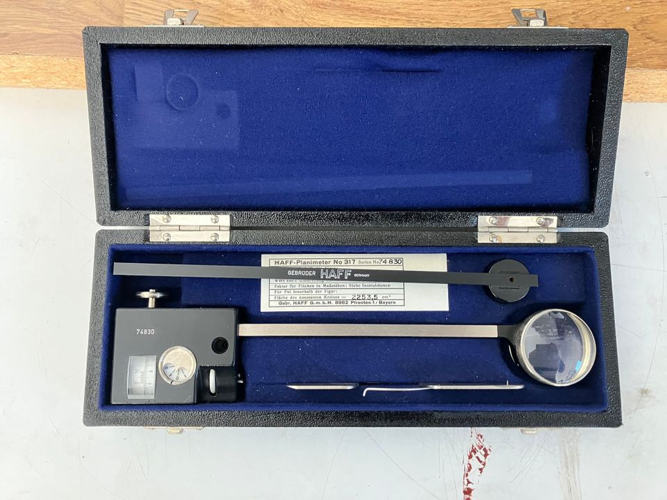 HAFF Planimetri nro. 317 vintage mittalaite