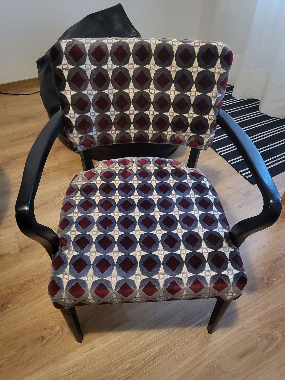 1960 luvun verhoiltu tuoli
