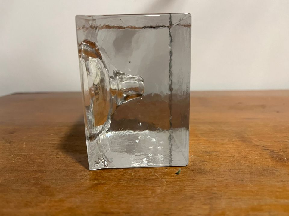Tapio Wirkkala, Glass Art-Object "Kuvaputki", Model 0575, Iittala Finland, 1978