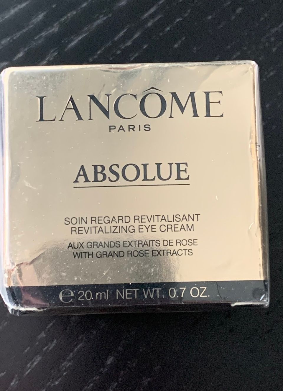 Uusi tuliterä Lancome Absolue eye cream 20 ml silmänympärysvoide
