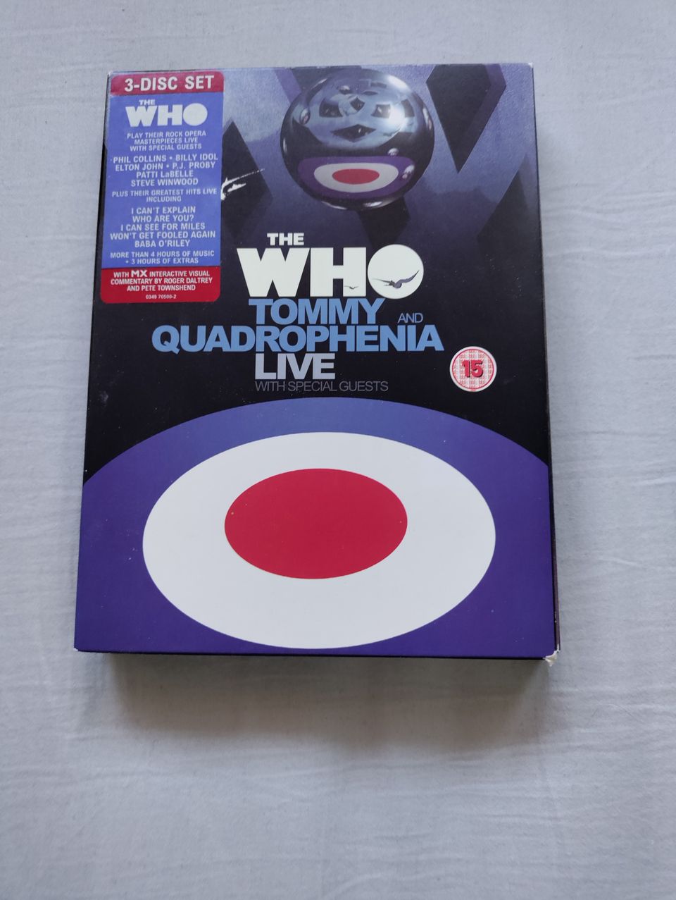 The Who and Tommy Quadrophenia Live DVD