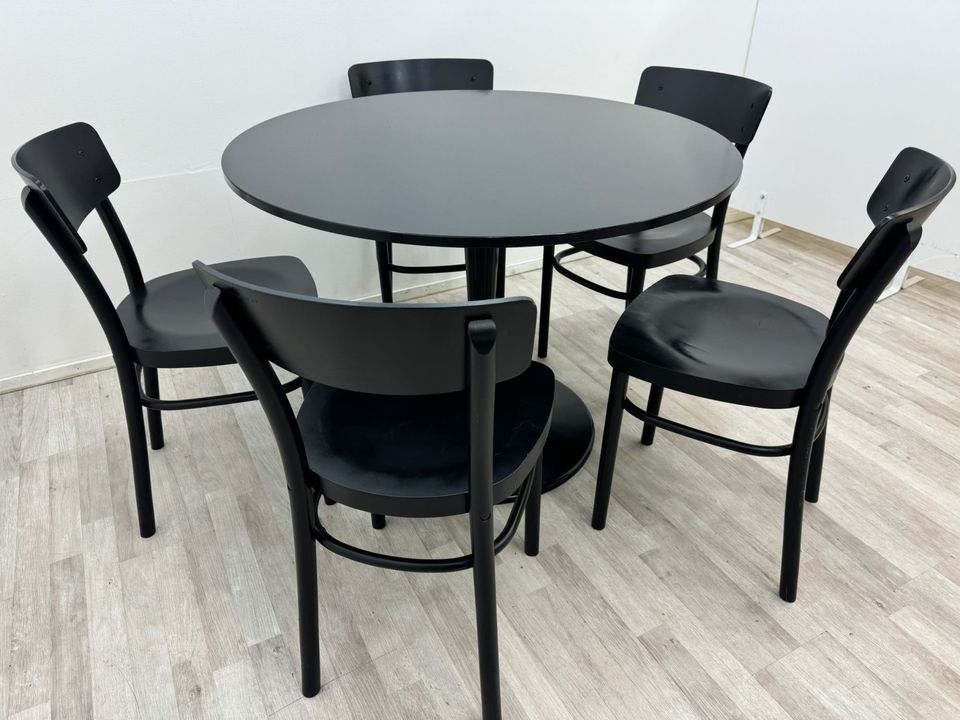 105/105 cm IKEA Ruokapöytä + 5 Tuolia, ilmainen toimitus free delivery