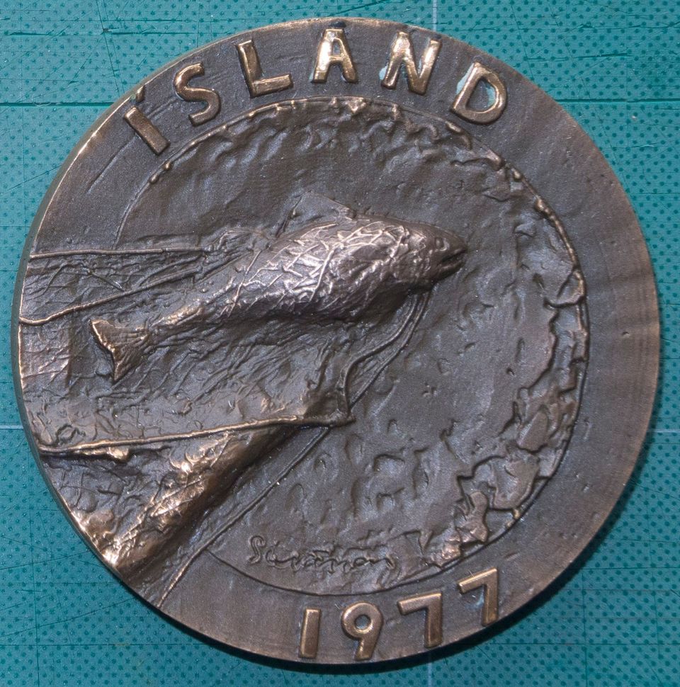 Nordisk Kunstmedalje – mitali, Islanti 1977