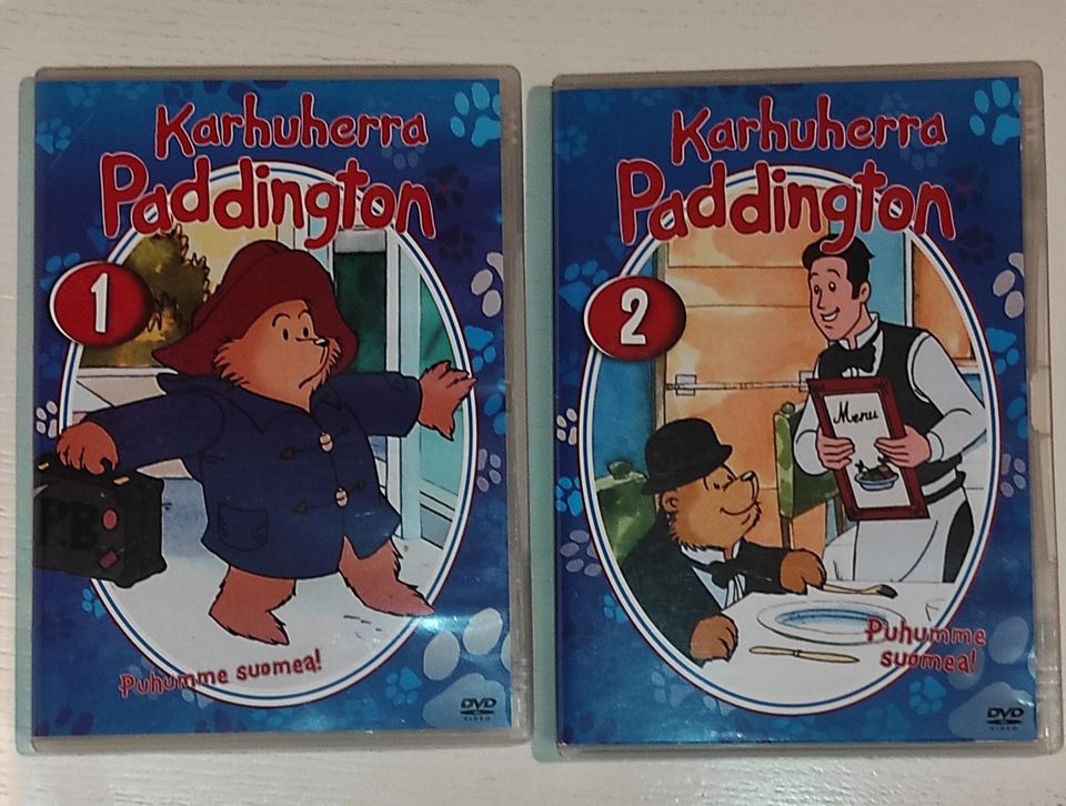 Karhuherra Paddington DVD - osa 1 ja osa 2