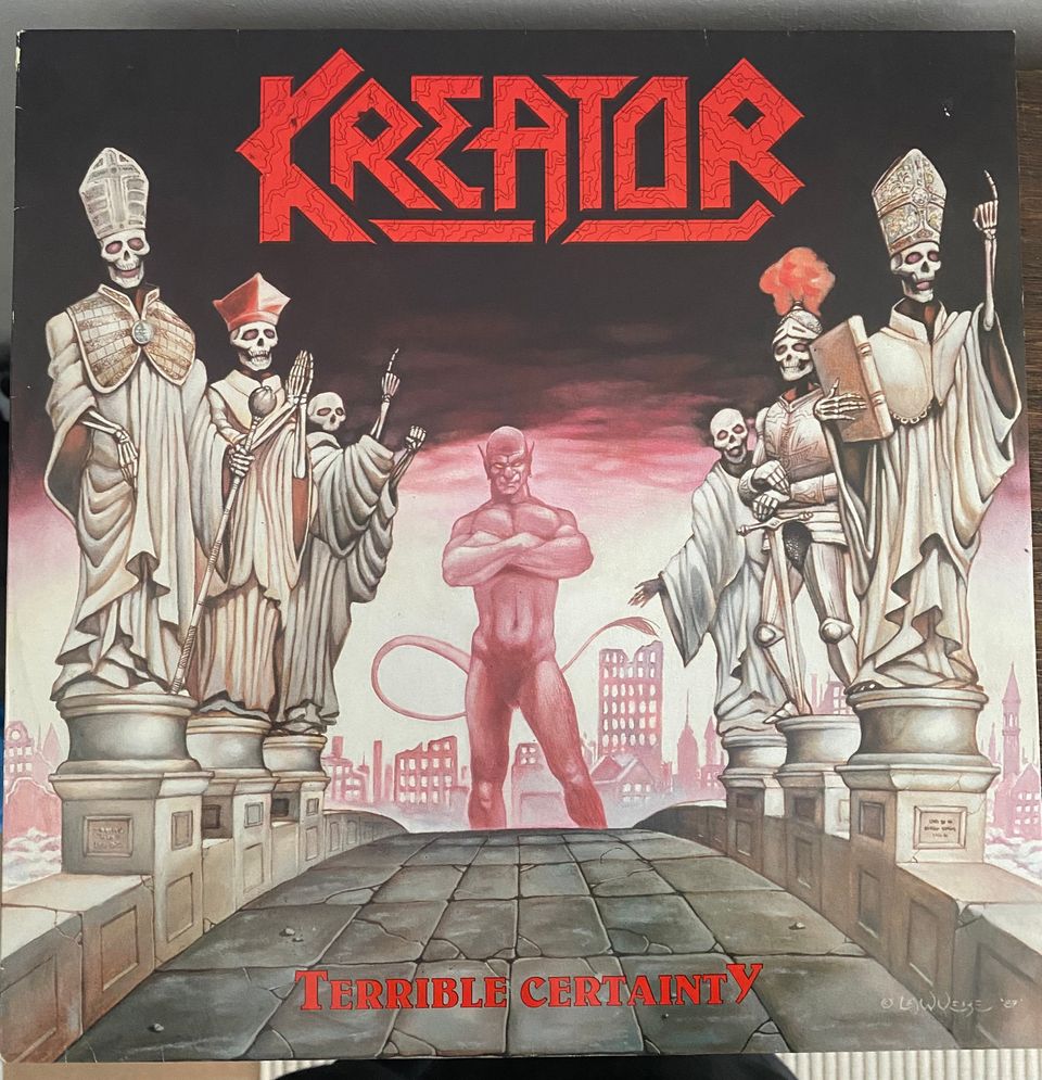 Kreator - Terribly Certainty LP (1987)