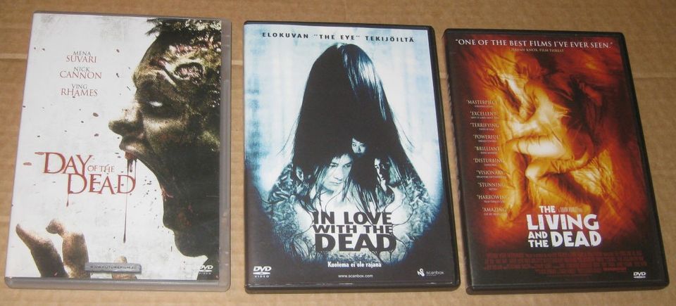 DVD elokuvat - kauhu (19 kpl)