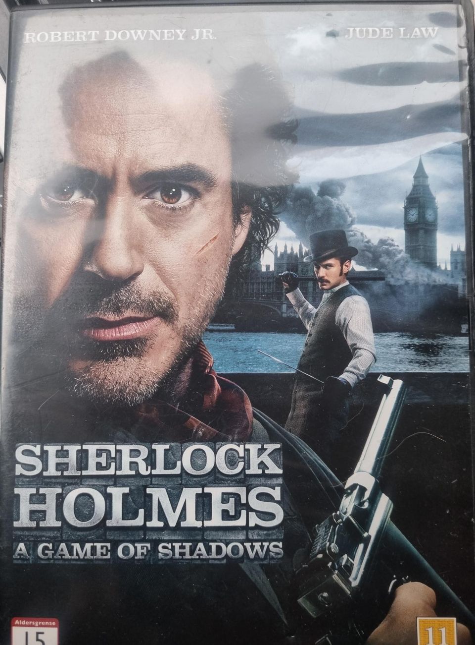 Sherlock Holmes A game of shadows Dvd