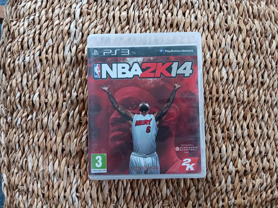 PS3 NBA 2K 14 peli