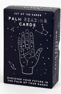Palm Reading Cards, lue kädenviivoista