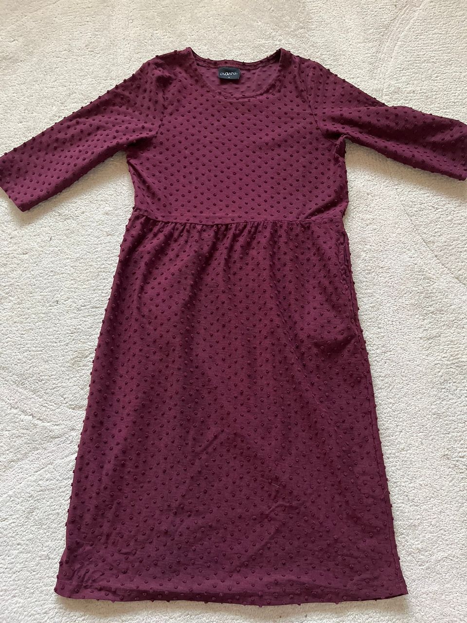 Aarre Larissa mekko viininpunainen s