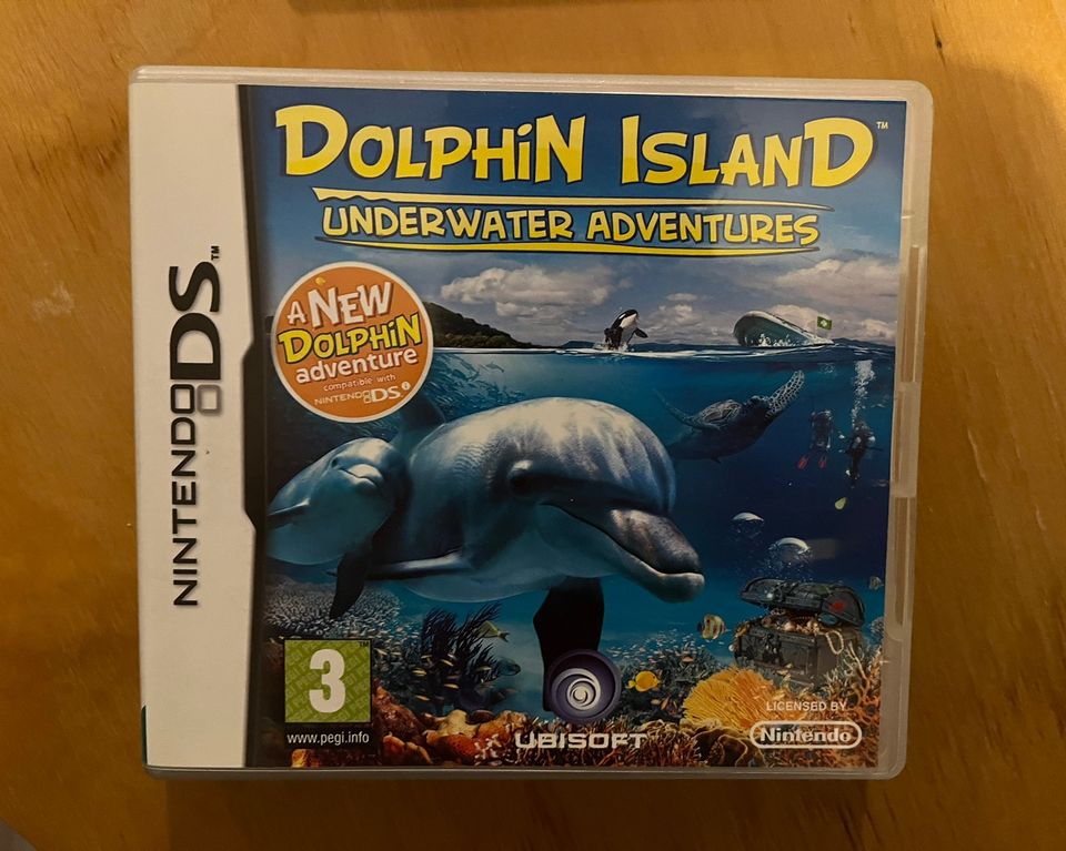 Ds peli, dolphin island.