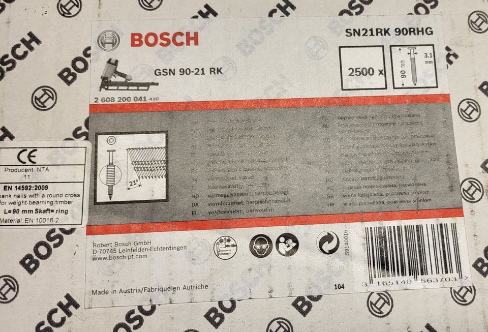 Konenaulat Bosch SN21RK 90RHG