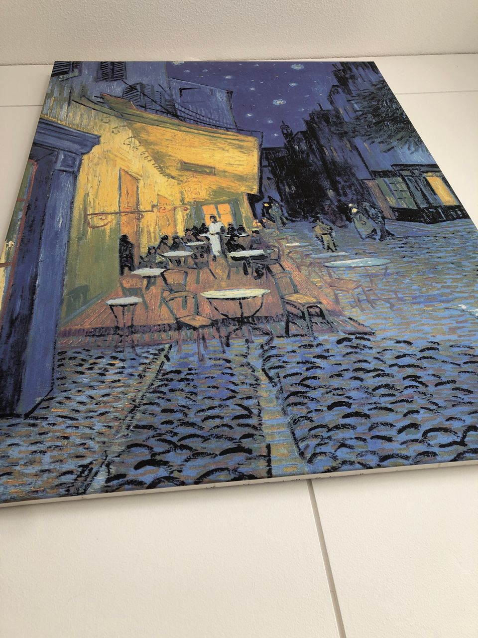 1.6x2.4m maalaus Vincent van Gogh Kahvila Yöllä Amsterdam