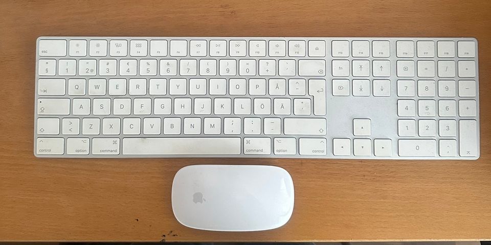 Magic mouse ja keyboard