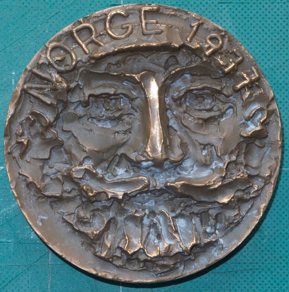 Nordisk Kunstmedalje – mitali, Norja 1977