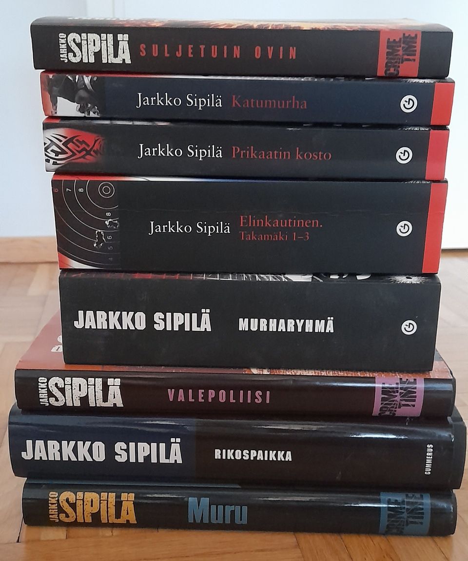 Jarkko Sipilä 7 kirjaa