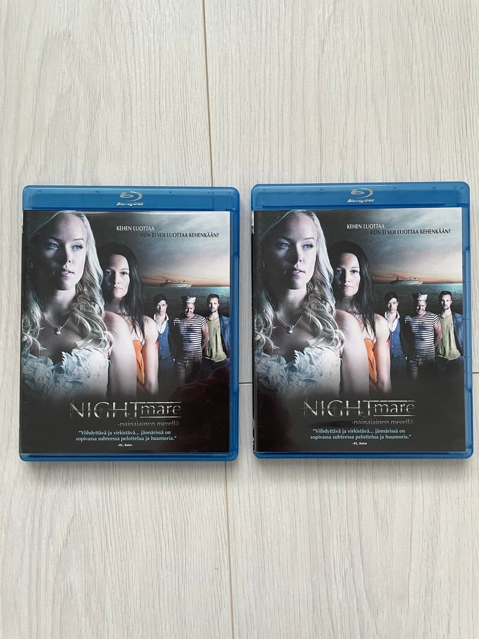 Nightmare -- painajainen merellä Blu-ray, harvinainen versio
