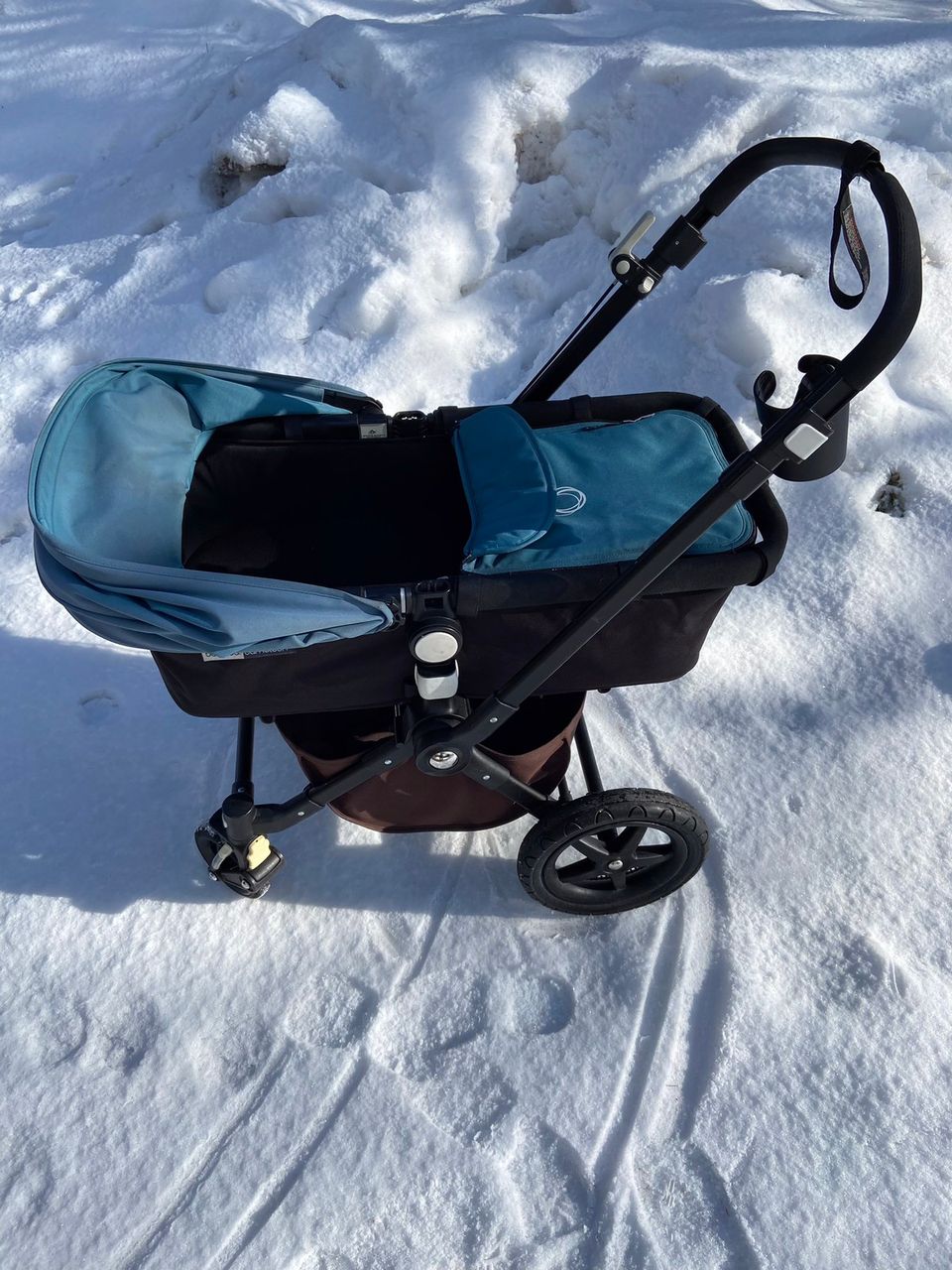 Bugaboo cameleon yhdistelmävaunut talvirenkailla