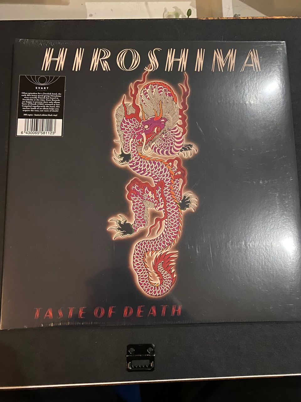 Hiroshima taste of death musta lp