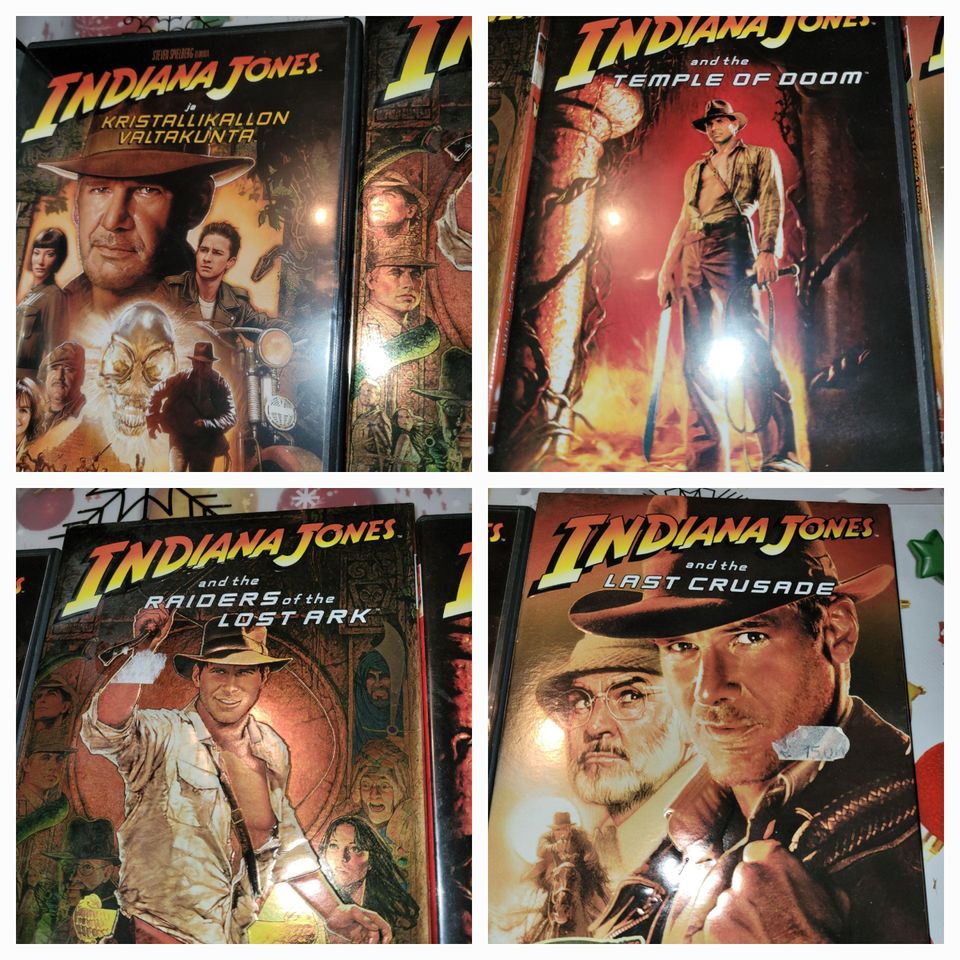 Indiana Jones 4 elokuvaa