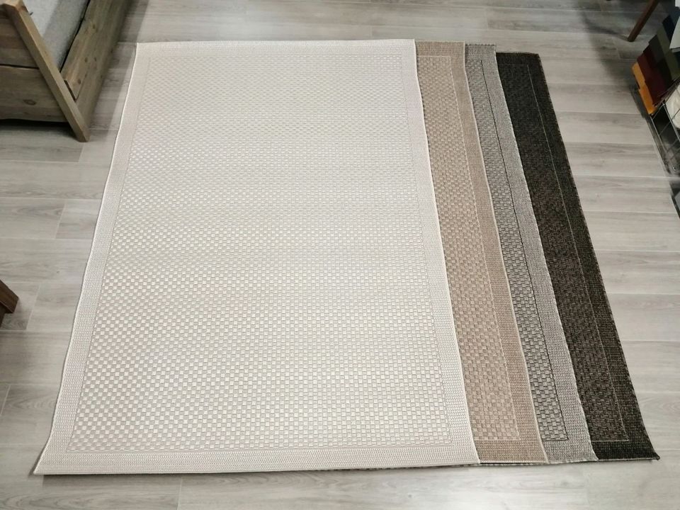Grace sileäksi kudottu matto 140 x 200 cm