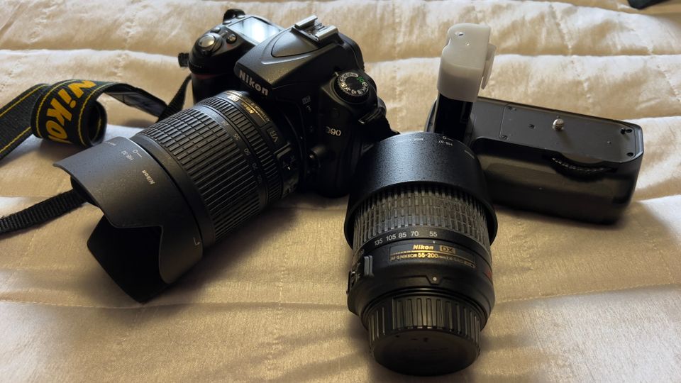Nikon D90 + objektiivit