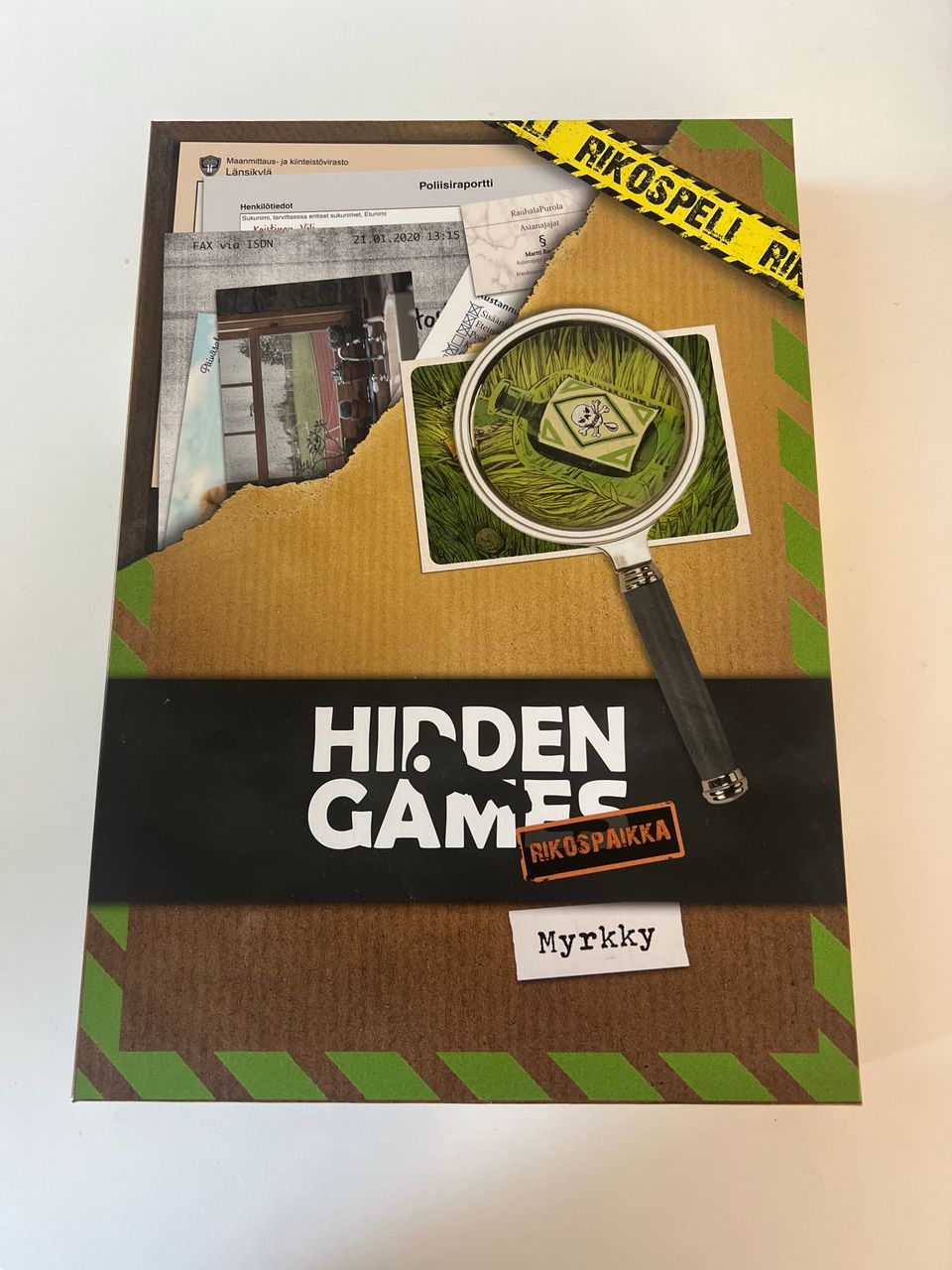 Hidden Games Rikospaikka peli / Myrkky