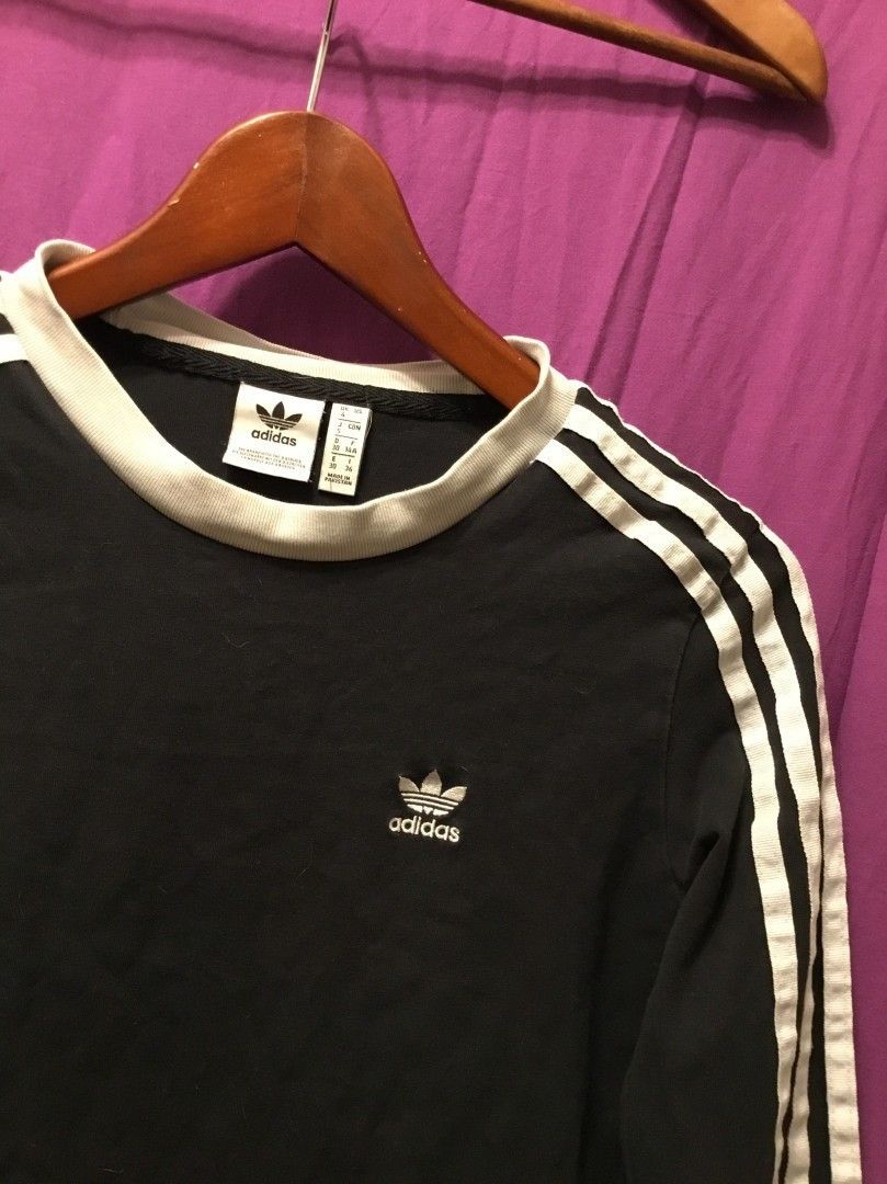 Mustavalkoinen Adidas paita XS