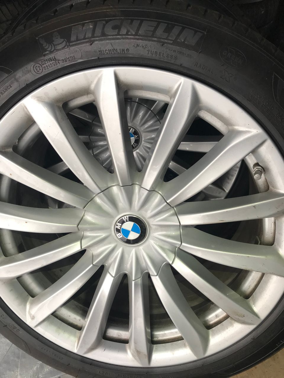 BMW OEM alut 5x112 kesä 245/45-19 hyvä paketti