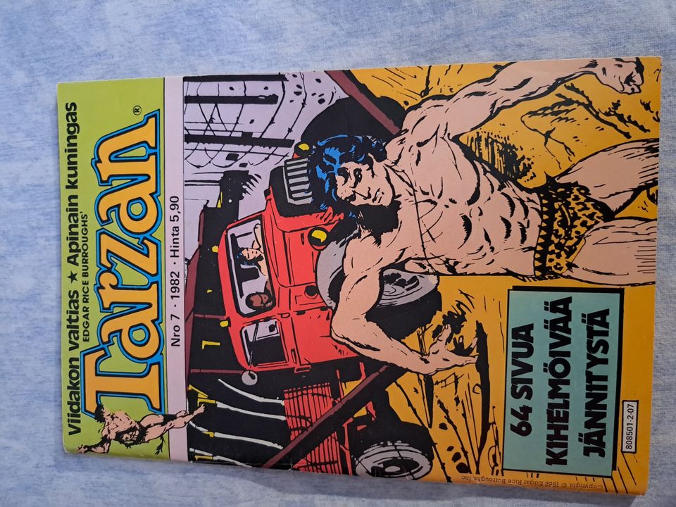 Tarzan 7 / 1982, sarjakuvalehti