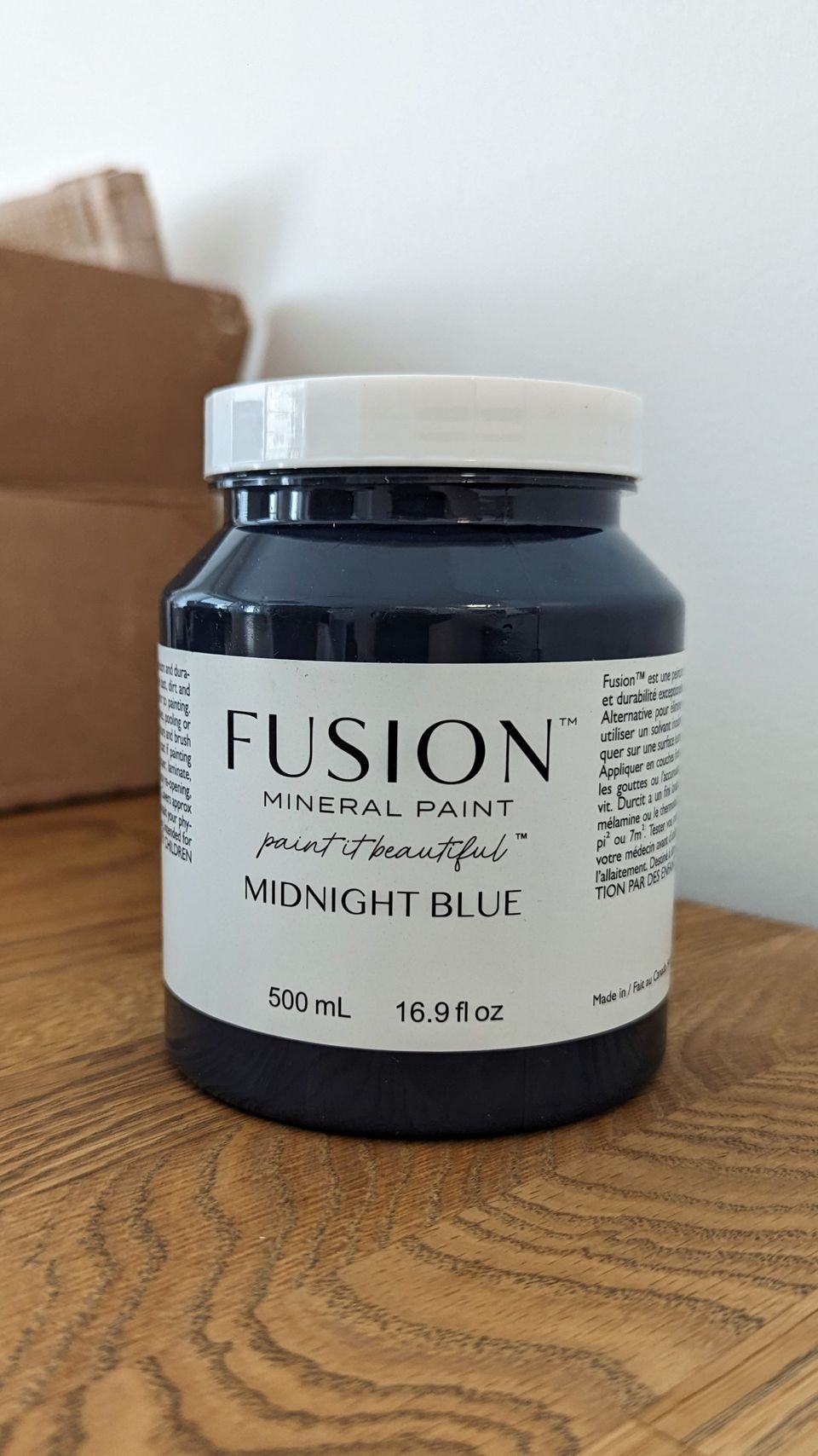 Fusion Mineral Paint mineraalimaali Midnight Blue 500ml