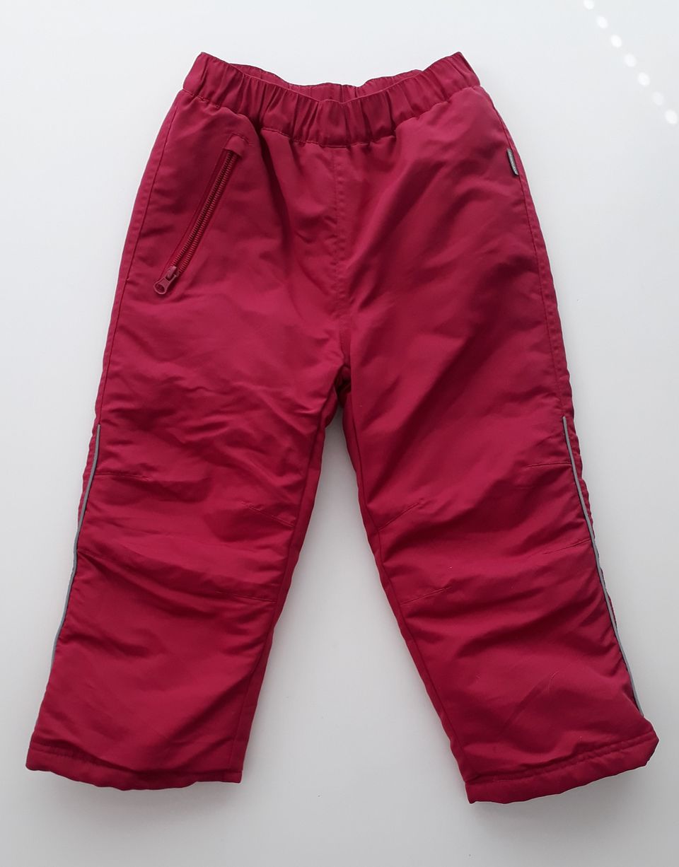 Punaiset talvi housut (MyWear, 104)