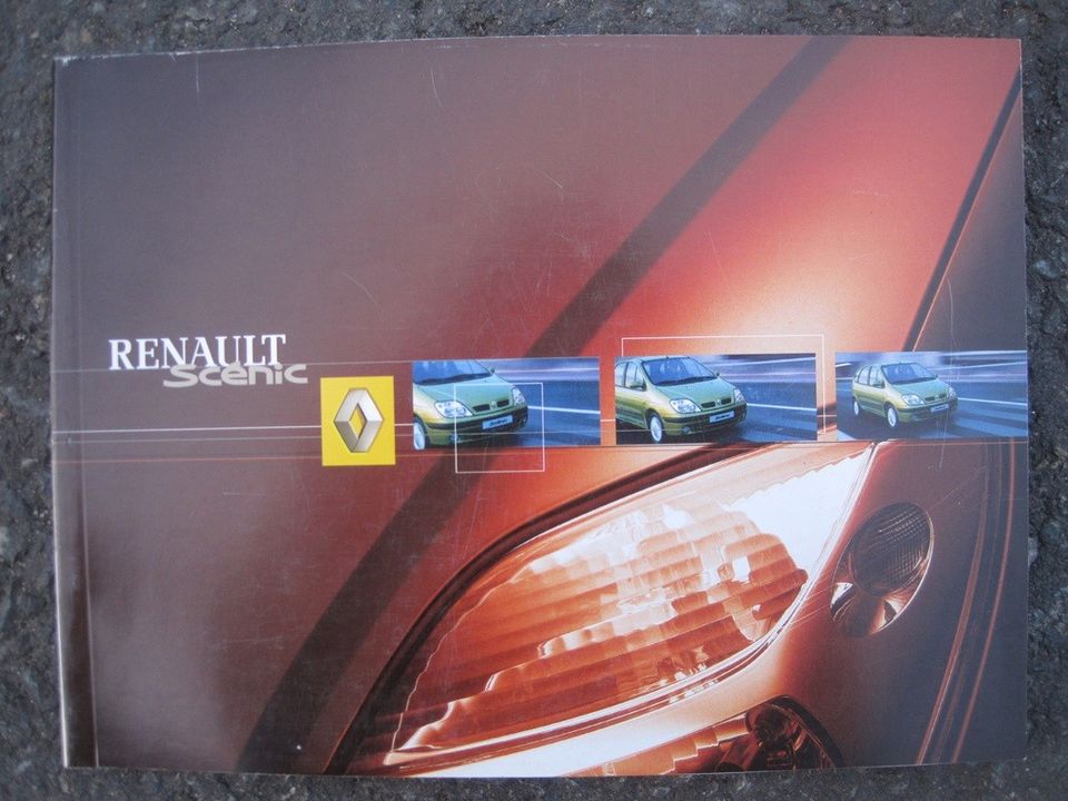 Renault Scenic mk1 facelift käyttö-ohjekirja Suomen-kielinen
