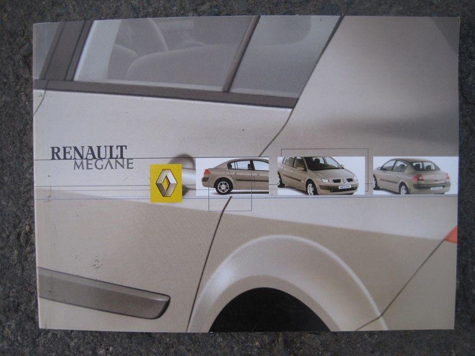 Renault Megane Sedan mk2 käyttö-ohjekirja Suomen-kielinen